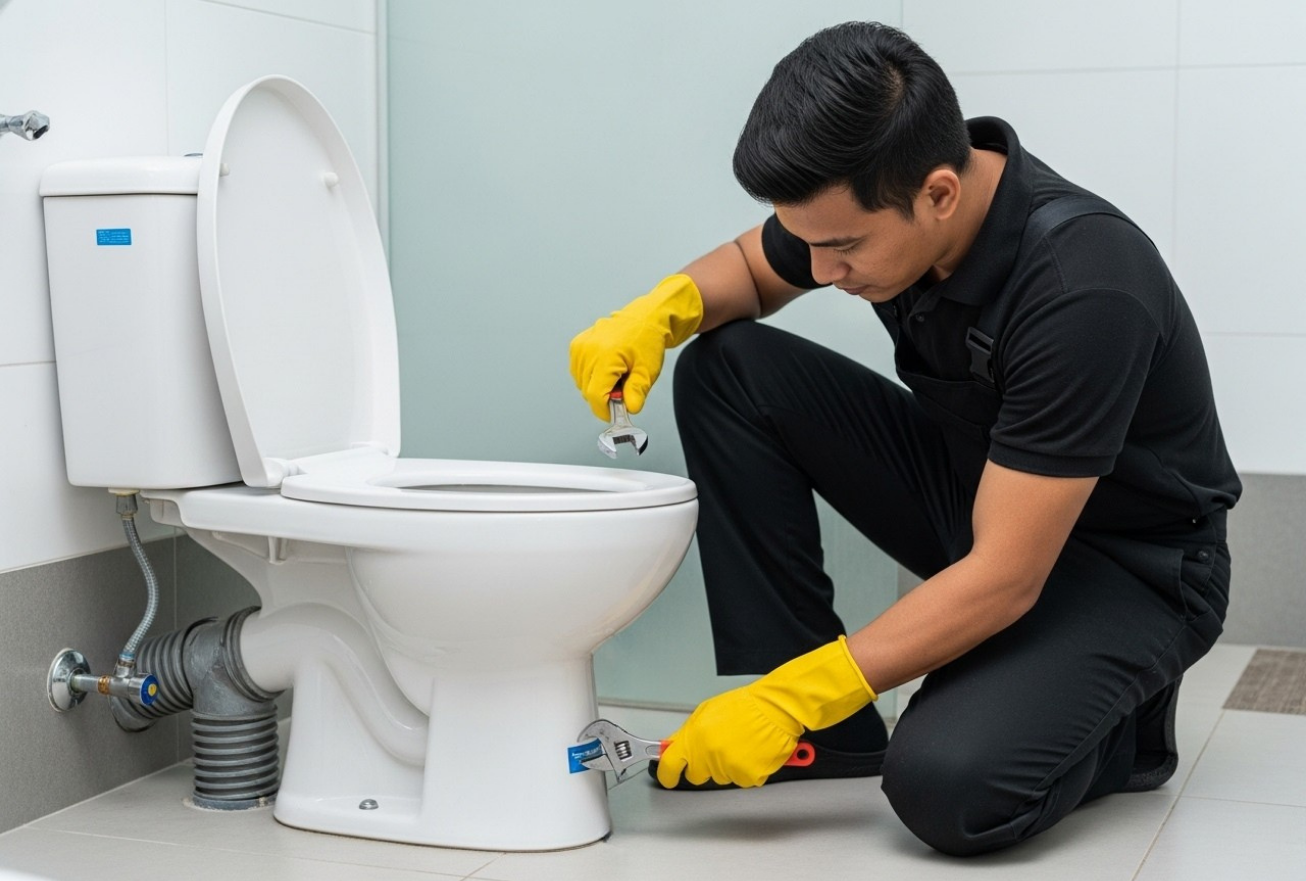 Commode Installation