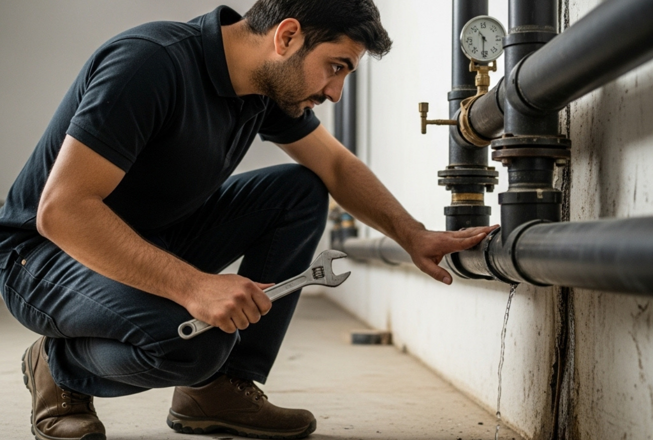 Pipeline Water Leakage