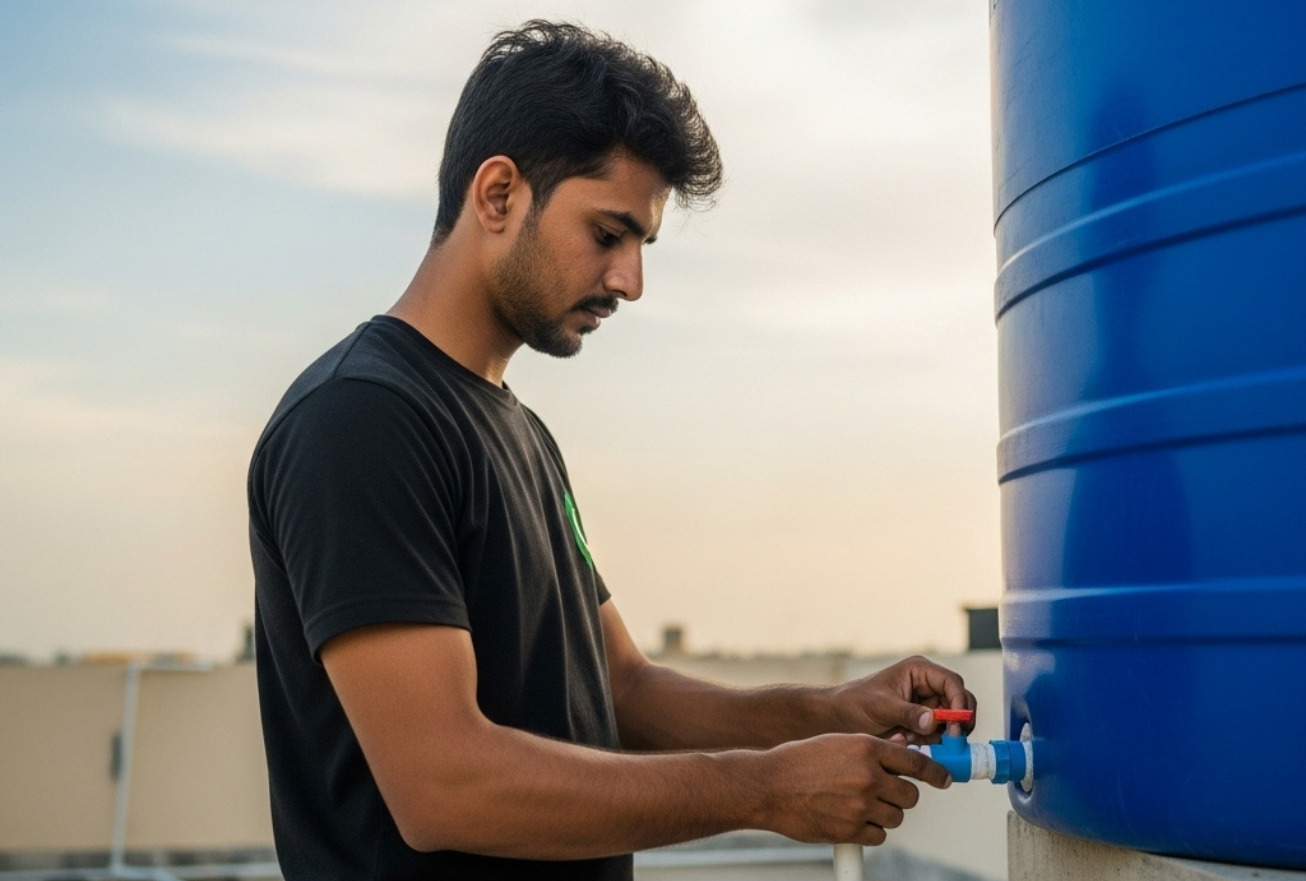 Water Tank Installation